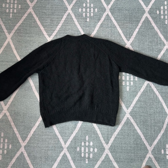 Sezane Othello Cardigan in Black - Picture 3 of 9